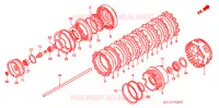 EMBRAYAGE pour Honda RUNE 1800 VALKYRIE painted wheels forward handlebar de 2004