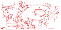 COUVERCLES LATERAUX pour Honda RUNE 1800 VALKYRIE de 2004