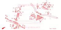 GUIDON   TE DE FOURCHE pour Honda RUNE 1800 VALKYRIE de 2004