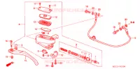 MAITRE CYLINDRE pour Honda RUNE 1800 VALKYRIE de 2004