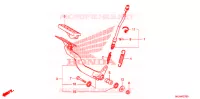 PEDALE pour Honda 700 DN01 de 2009