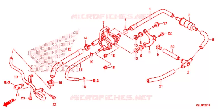 FILTRE A AIR - SOUPAPE D'AIR Honda SCOOTER 110 SPACY 2014  NSC110CSE