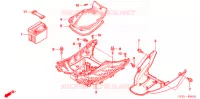 MARCHE PIEDS (NSC50SH4/5/6/7) pour Honda 50 DIO CESTA de 2007
