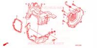 OUIES DE RADIATEUR (NSC50SH4/5/6/7) pour Honda 50 DIO CESTA de 2007