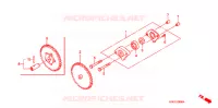 POMPE A HUILE pour Honda 50 DIO CESTA de 2007