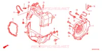 OUIES DE RADIATEUR (NSK50SH8/9/A/B) pour Honda 50 DIO SPECIAL GREY de 2010