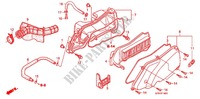 FILTRE A AIR (NSK50SH8/9/A/B) pour Honda 50 DIO de 2012