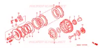 EMBRAYAGE pour Honda SHADOW 400 de 2003