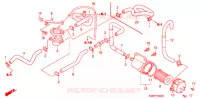 COMMANDE INJECTION D'AIR SOUPAPE pour Honda SHADOW 400 de 2003