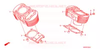 CYLINDRE pour Honda SHADOW 400 de 2003