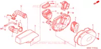 FILTRE A AIR pour Honda SHADOW 400 de 2003