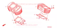 CYLINDRE pour Honda SHADOW 400 de 2006