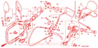 LEVIER DE GUIDON   CABLE   COMMODO pour Honda SHADOW 400 de 2006