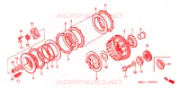 EMBRAYAGE pour Honda STEED 400 J/C de 2001