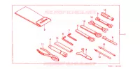 OUTIL pour Honda STEED 400 J/C de 2001