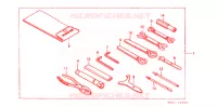 OUTIL pour Honda STEED 400 VLX With speed warning light de 1998