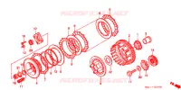 EMBRAYAGE pour Honda SHADOW 400 SLASHER 3J de 2001