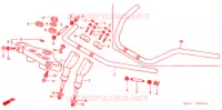 GUIDON   TE DE FOURCHE (1) pour Honda SHADOW 400 SLASHER de 2004