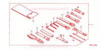 OUTIL pour Honda SHADOW 750 de 1997