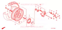 ROUE AVANT pour Honda TODAY 50 de 2003