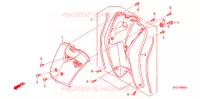 CARENAGE AVANT   PROTEGE JAMBES pour Honda TODAY 50 de 2004