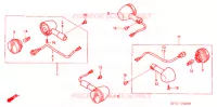 CLIGNOTANT pour Honda TODAY 50 de 2004
