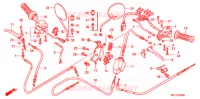 LEVIER DE GUIDON   CABLE   COMMODO pour Honda TODAY 50 de 2004