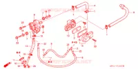 VALVE DE COMMANDE D'INJECTION D'AIR pour Honda TODAY 50 de 2004