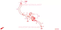 VALVE DE COMMANDE D'INJECTION D'AIR pour Honda CBR 1000 RR ABS WHITE de 2012