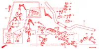 GUIDON   TE DE FOURCHE pour Honda NXR 150 BROS ARRANQUE ELÉTRICO de 2009