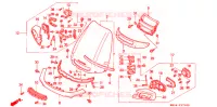 PARE BRISE pour Honda PACIFIC COAST 800 de 1990