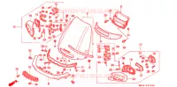 PARE BRISE pour Honda PACIFIC COAST 800 de 1990
