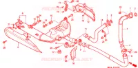 SILENCIEUX D'ECHAPPEMENT pour Honda PACIFIC COAST 800 de 1994