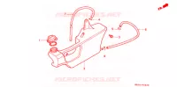 VASE D'EXPANSION pour Honda PACIFIC COAST 800 de 1997
