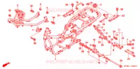 CADRE pour Honda BIG RUCKUS 250 de 2005