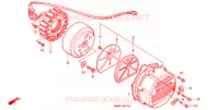 ALTERNATEUR pour Honda RVF 400 de 1996