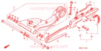 BRAS OSCILLANT pour Honda RVF 400 de 1996