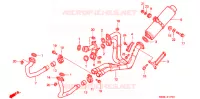 SILENCIEUX D'ECHAPPEMENT pour Honda RVF 400 de 1996