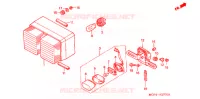 FEU ARRIERE pour Honda RVT 1000 R RC51 de 2001
