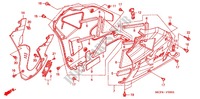CARENAGES INFERIEUR ('02 '05) pour Honda RVT 1000 R RC51 de 2002