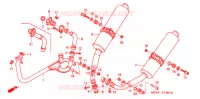 SILENCIEUX D'ECHAPPEMENT pour Honda RVT 1000 R RC51 de 2002