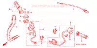 COMMODO   LEVIER   CABLE pour Honda RVT 1000 R RC51 de 2003