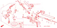 GUIDON   TE DE FOURCHE pour Honda RVT 1000 R RC51 de 2004