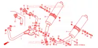 SILENCIEUX D'ECHAPPEMENT pour Honda RVT 1000 R RC51 de 2004