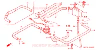 COMMANDE INJECTION D'AIR SOUPAPE pour Honda RVT 1000 R RC51 de 2005