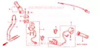 COMMODO   LEVIER   CABLE pour Honda RVT 1000 R RC51 de 2005