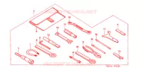 OUTIL pour Honda RVT 1000 R RC51 de 2005