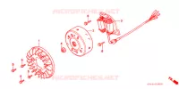 ALTERNATEUR pour Honda VISION MET IN 50 de 1993