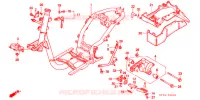 CADRE pour Honda VISION MET IN 50 de 1993