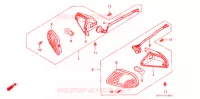 CLIGNOTANT AVANT pour Honda VISION MET IN 50 de 1993